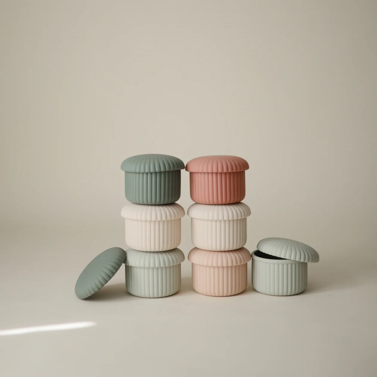 Silicone Baby Food Containers | Green Combo