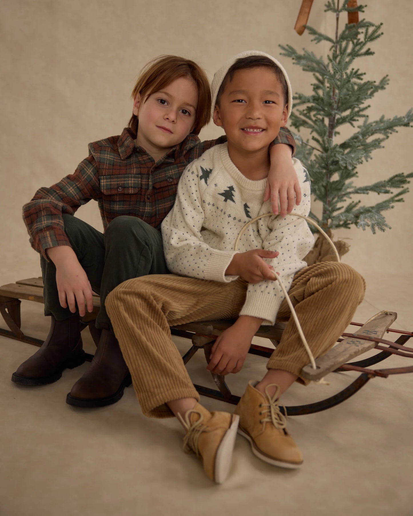 Pocketed Flannel Shirt | Holiday