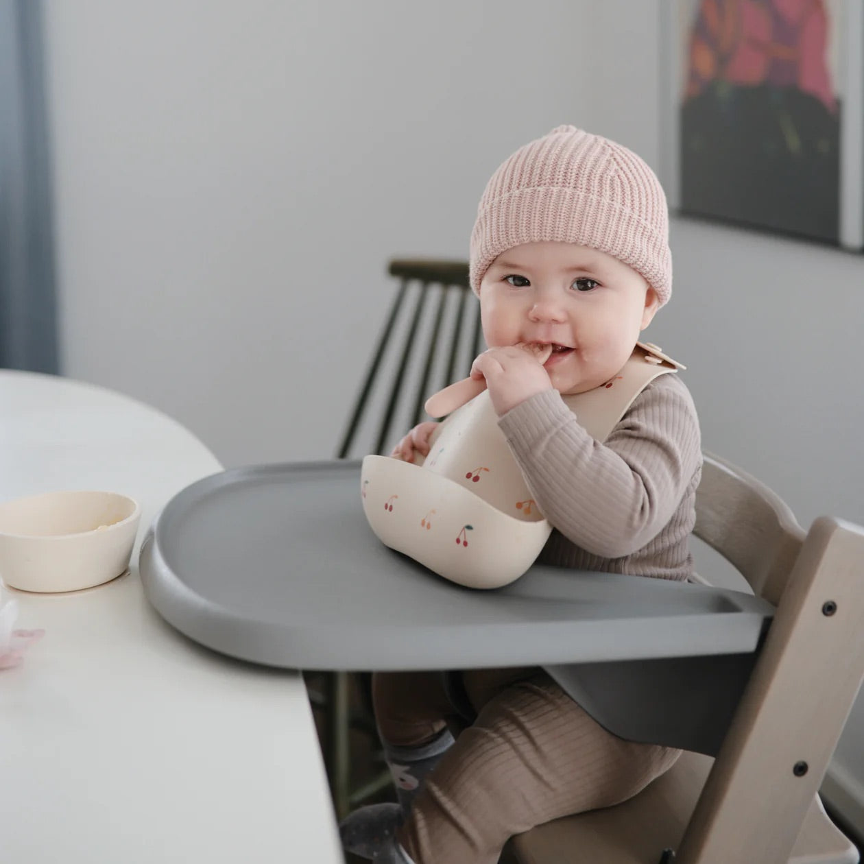 First Feeding Baby Spoons | Blush/Shifting Sand