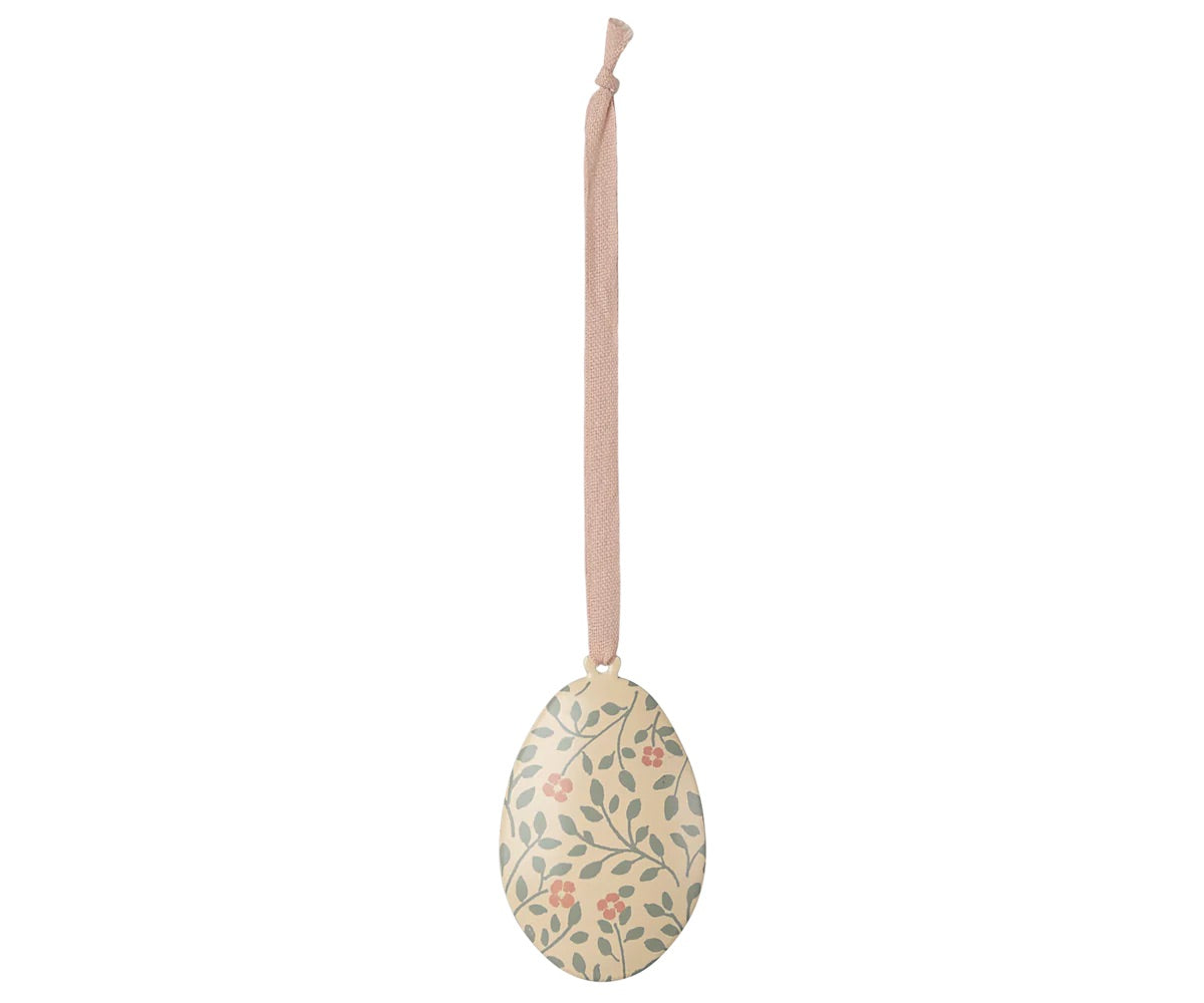 Easter Egg Ornament, Branches I Olive
