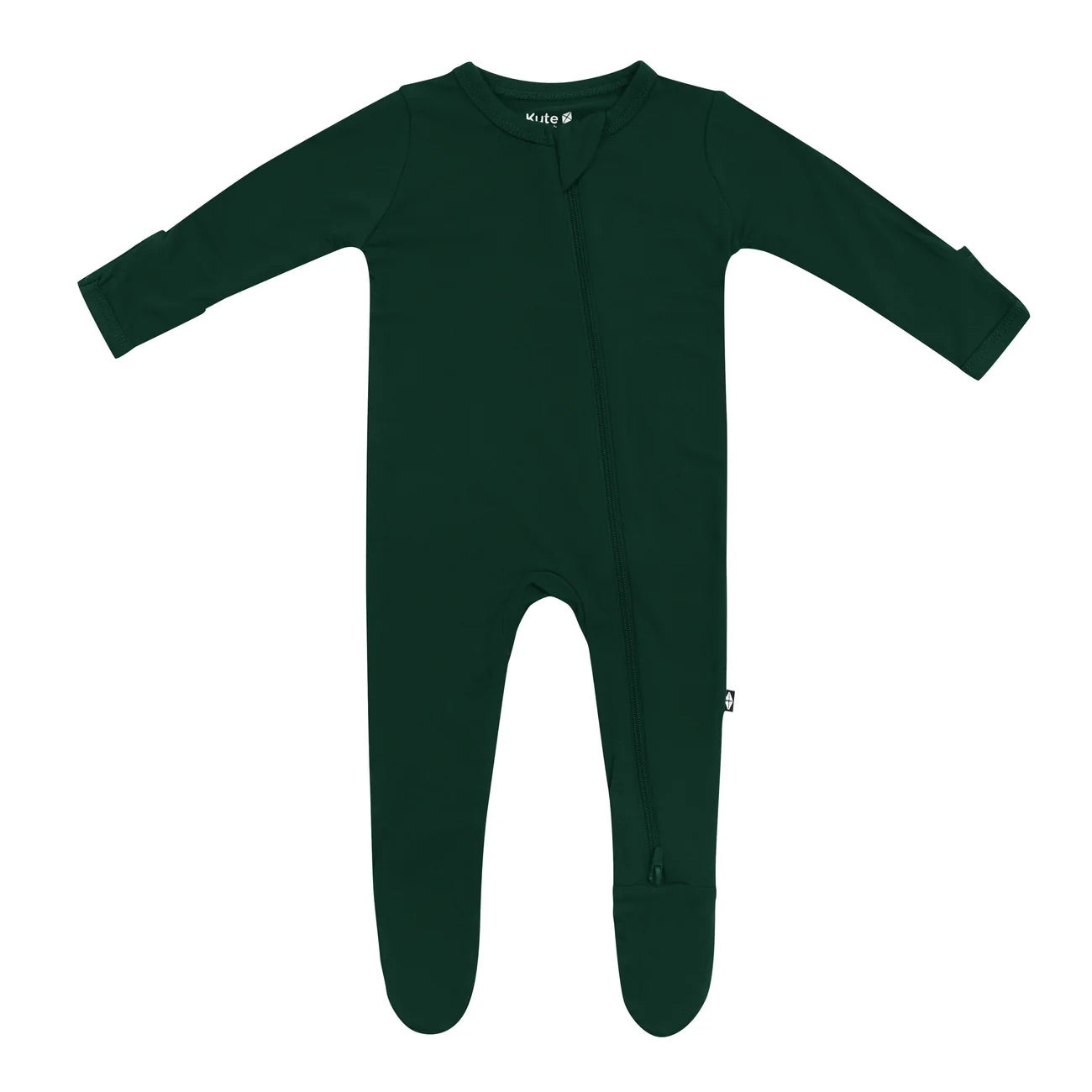 Zippered Footie I Evergreen