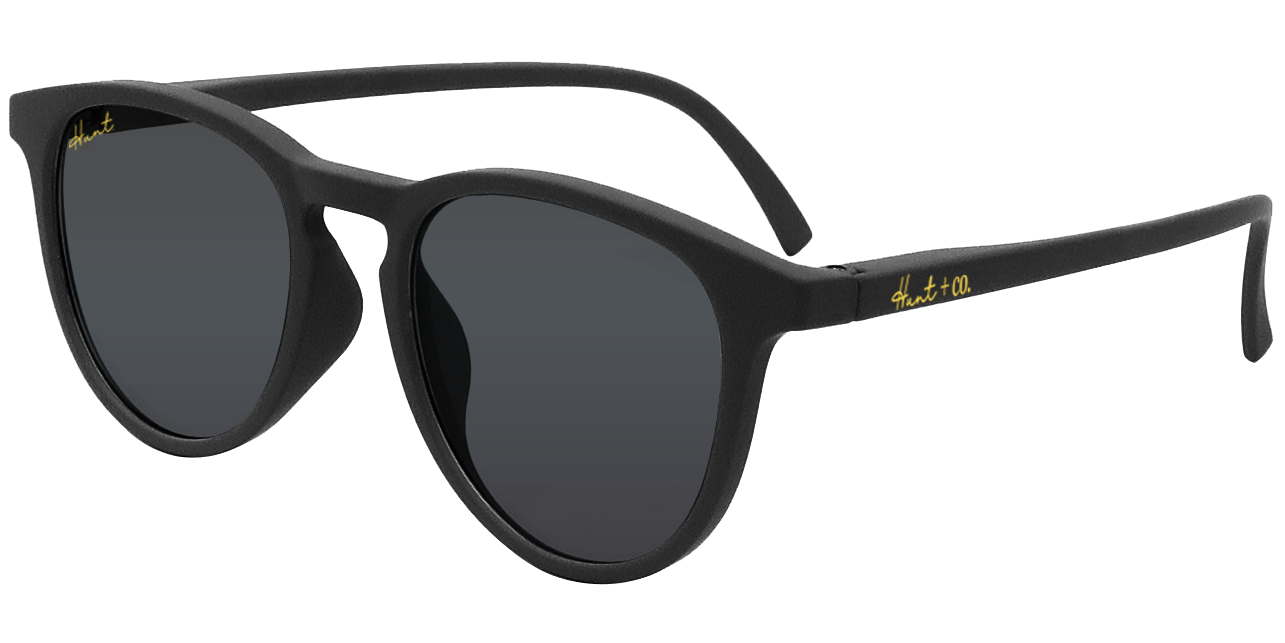 Kids Classic Midnight Black Sunglasses (3-7 Years)