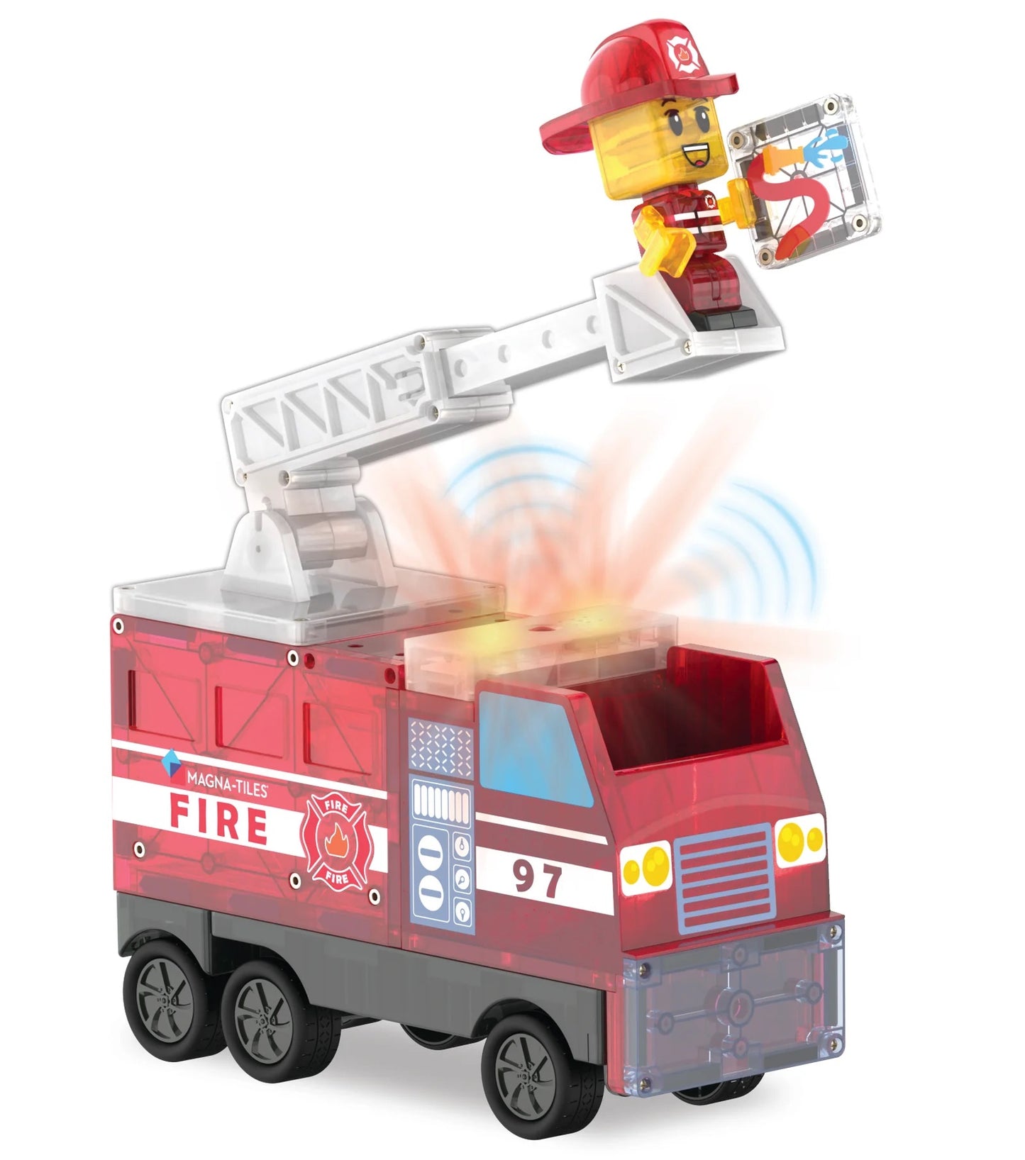 Magna-Tiles | Fire Station