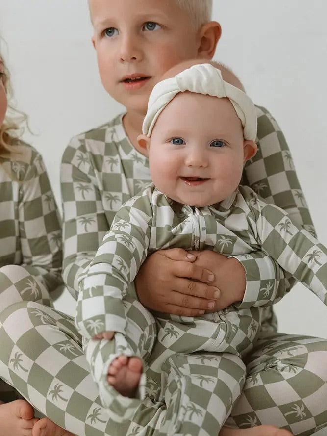 Bamboo Zip Pajama | Aloha Check