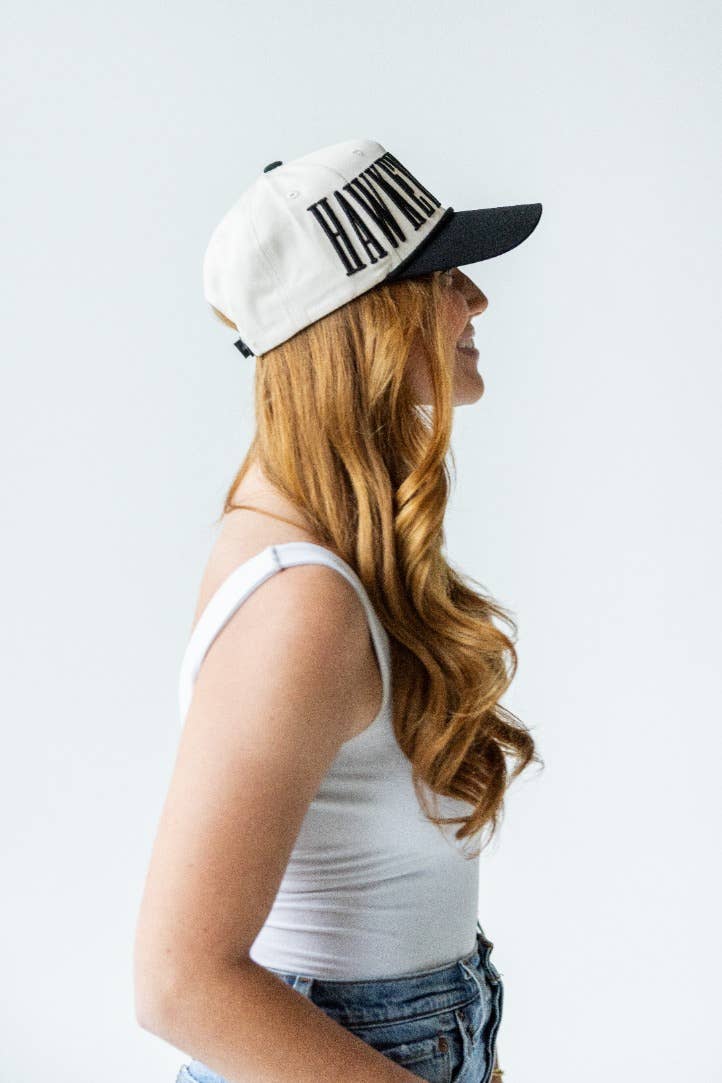 Saturday Stretch Canvas Trucker Hat | Iowa