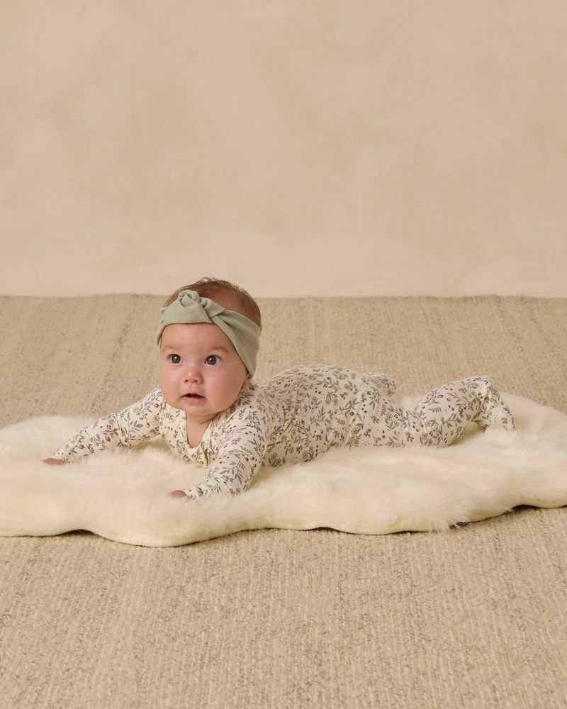 Bamboo Zip Footie | Woodland