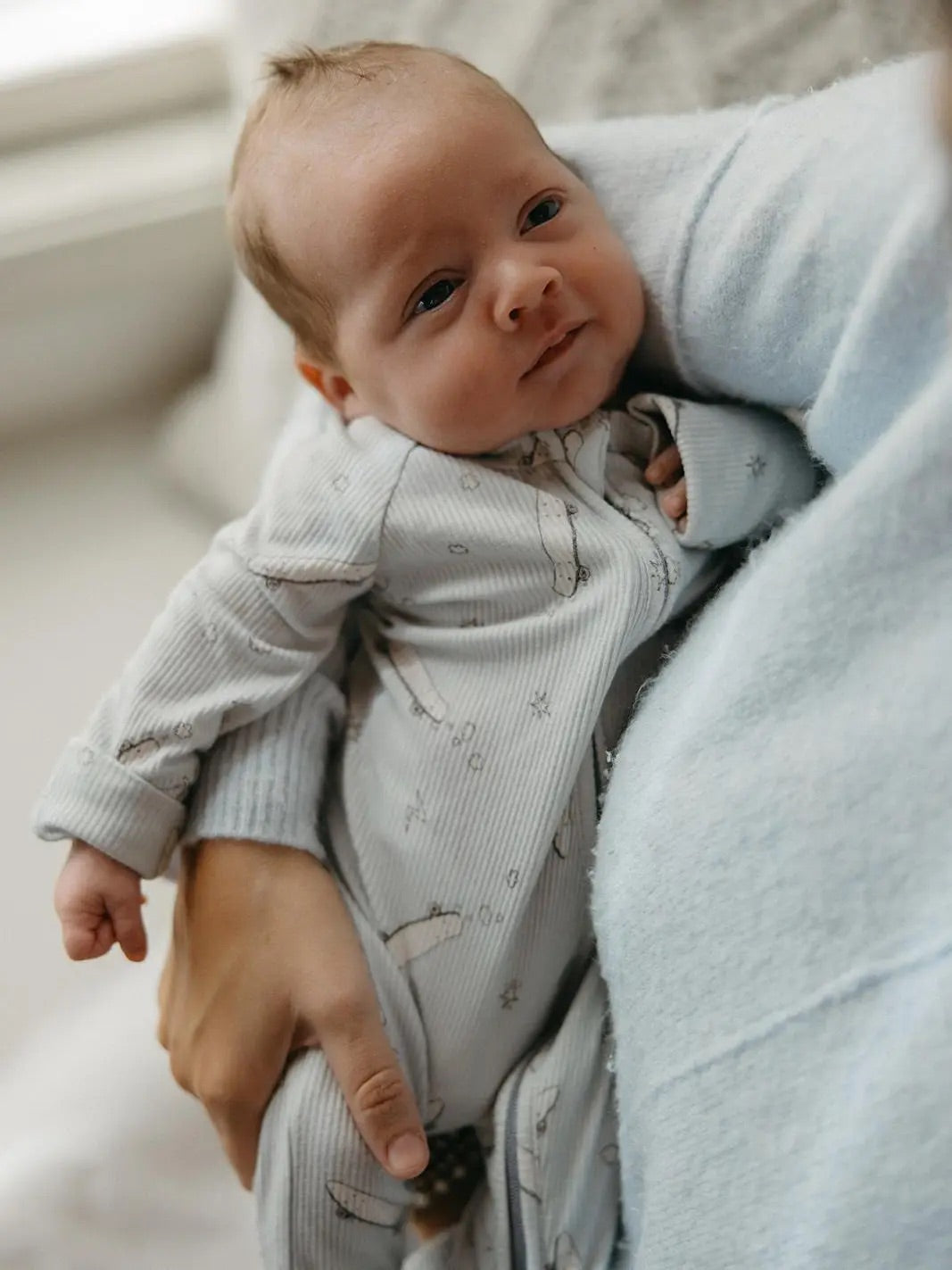 Bamboo Zip Pajama | Skater Boy