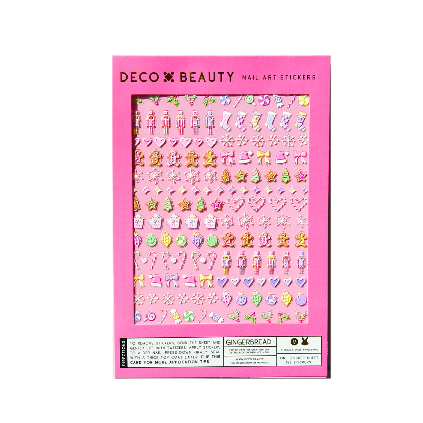 Nail Art Stickers | Gingerbread