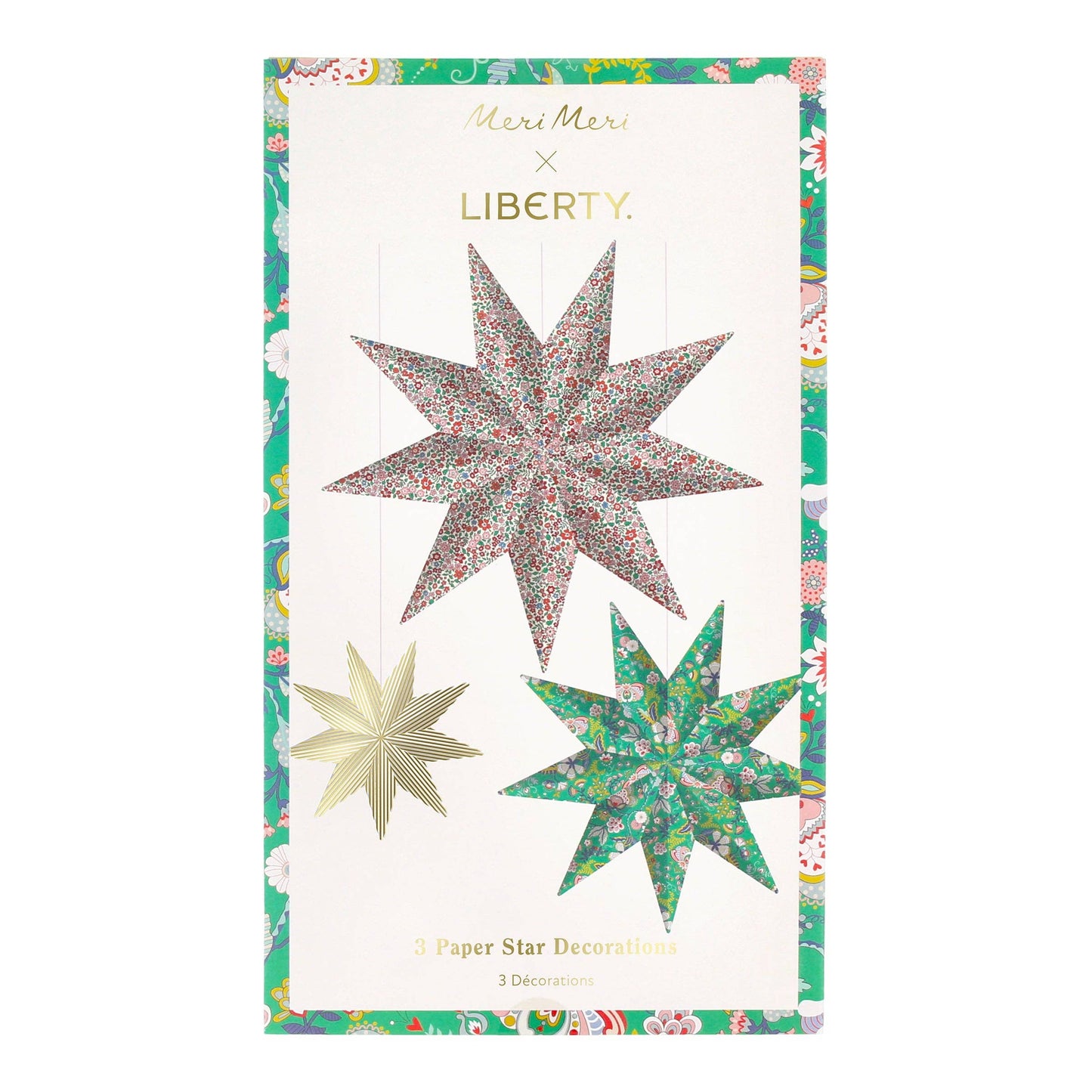 Meri Meri x Liberty | Star Decorations