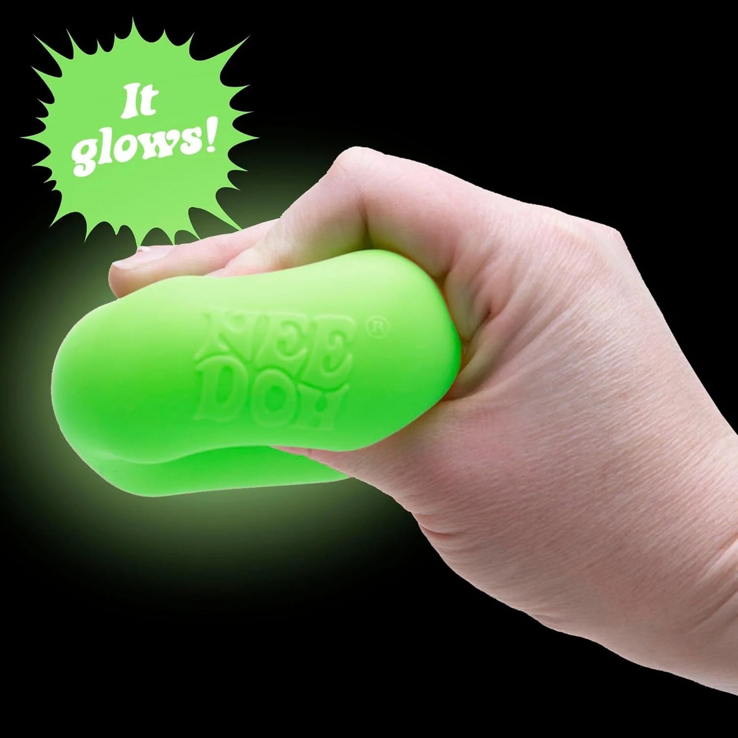 NeeDoh Glow Nice Cube