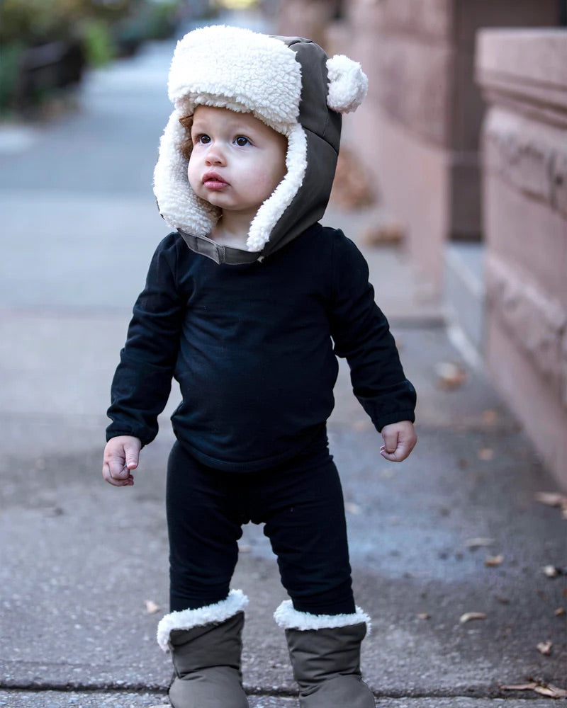 Benji Sherpa Cub Hat | Smokey