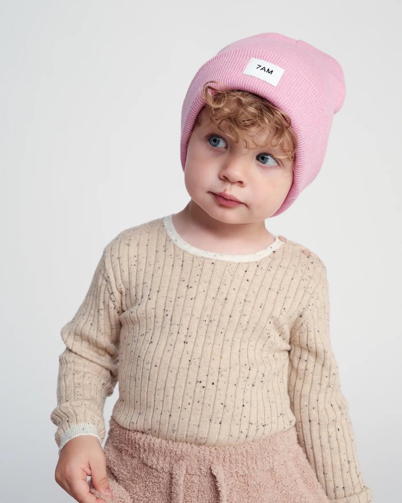 Beanie - Heather I PINK