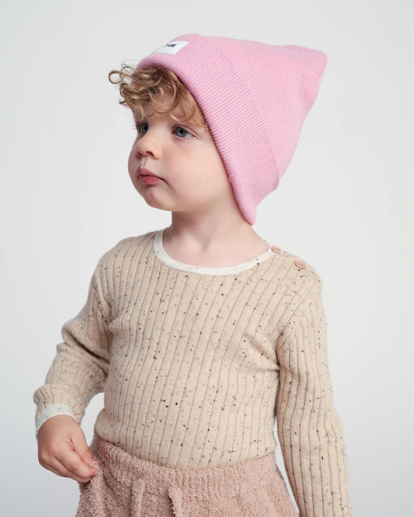 Beanie - Heather I PINK