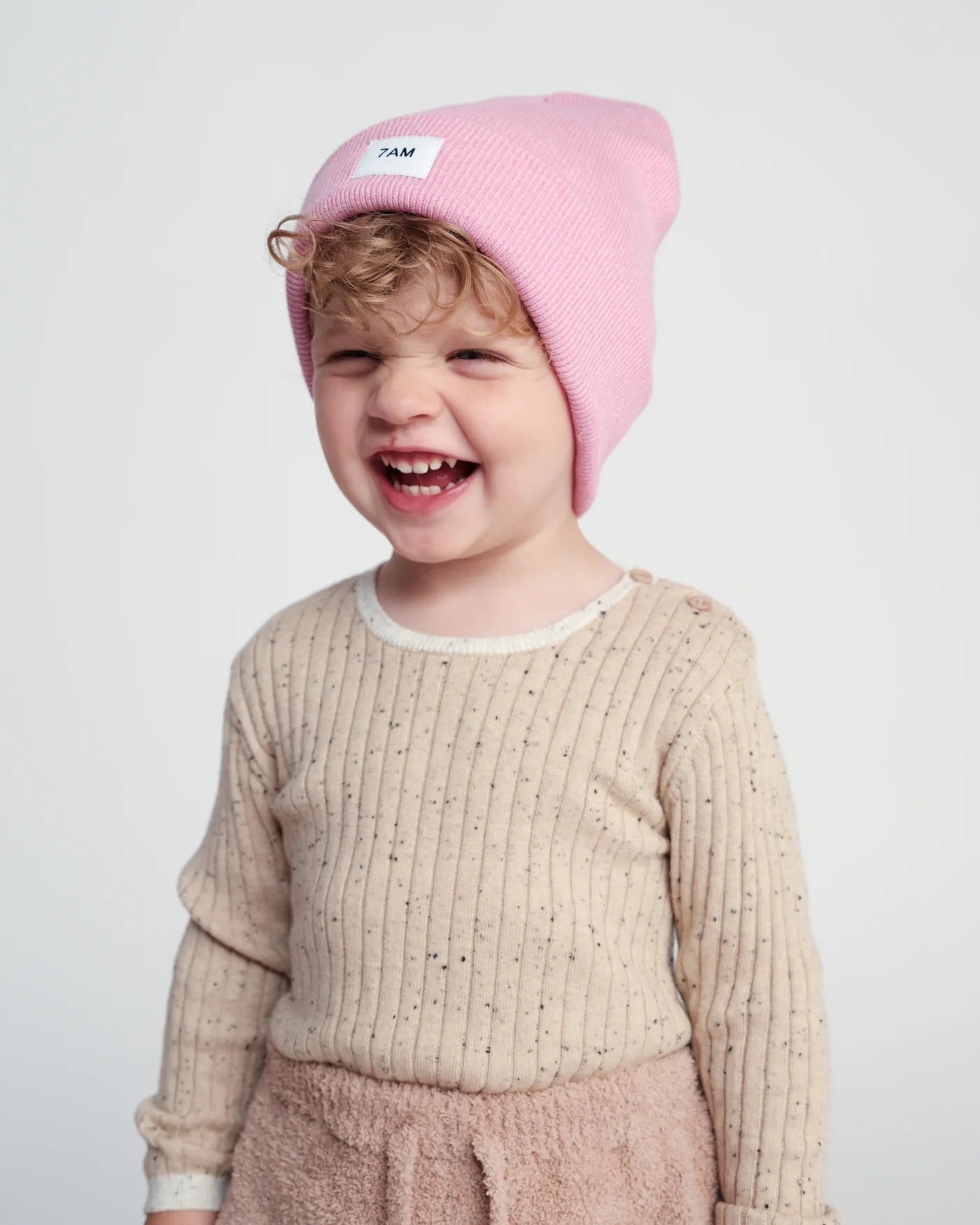 Beanie - Heather I PINK
