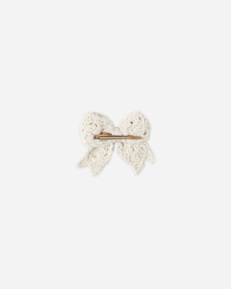 Crochet Bow | Natural