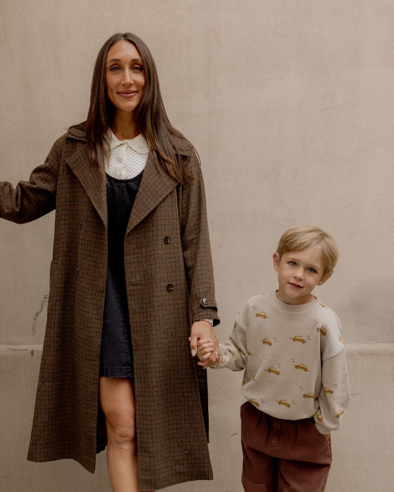Trench Coat || Brown
