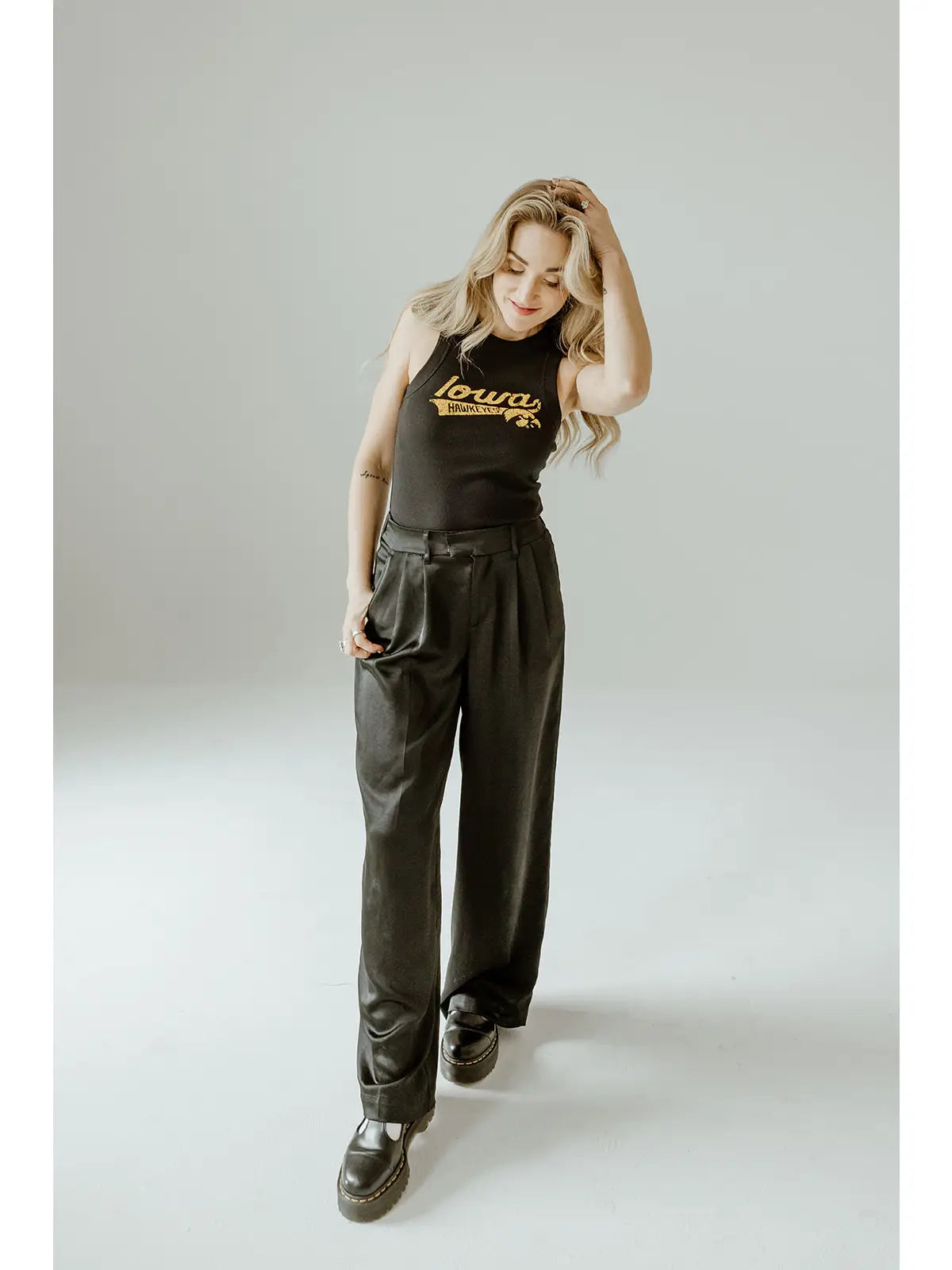 Swash Era Full Length Ribbed Basic Tank | Iowa