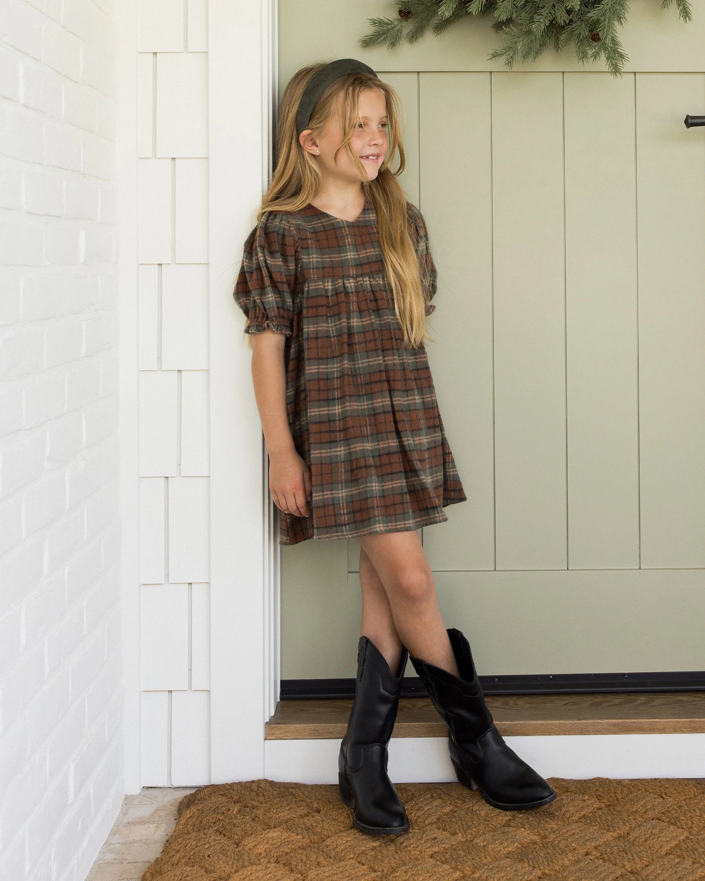 Jolene Dress | Holiday Plaid