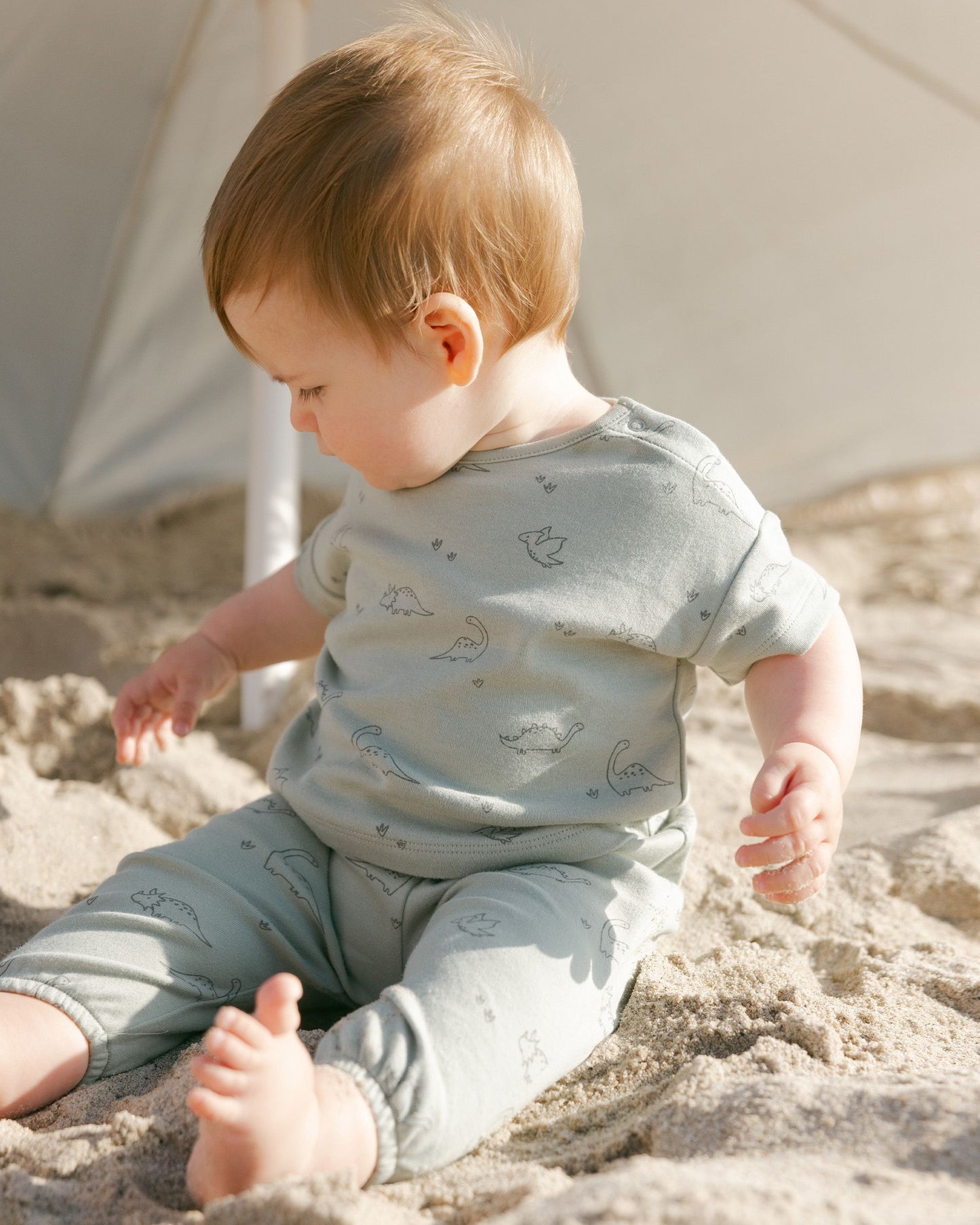 Jersey Tee + Pant Set | Dino
