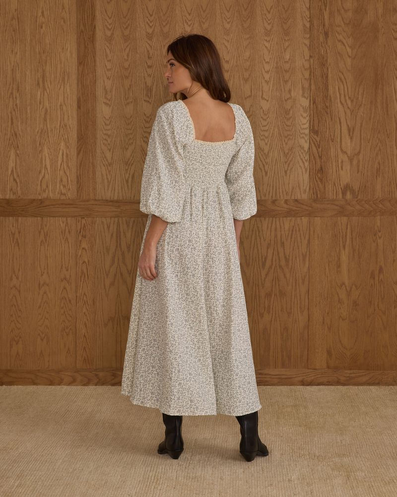 Della Dress || Blue Vines