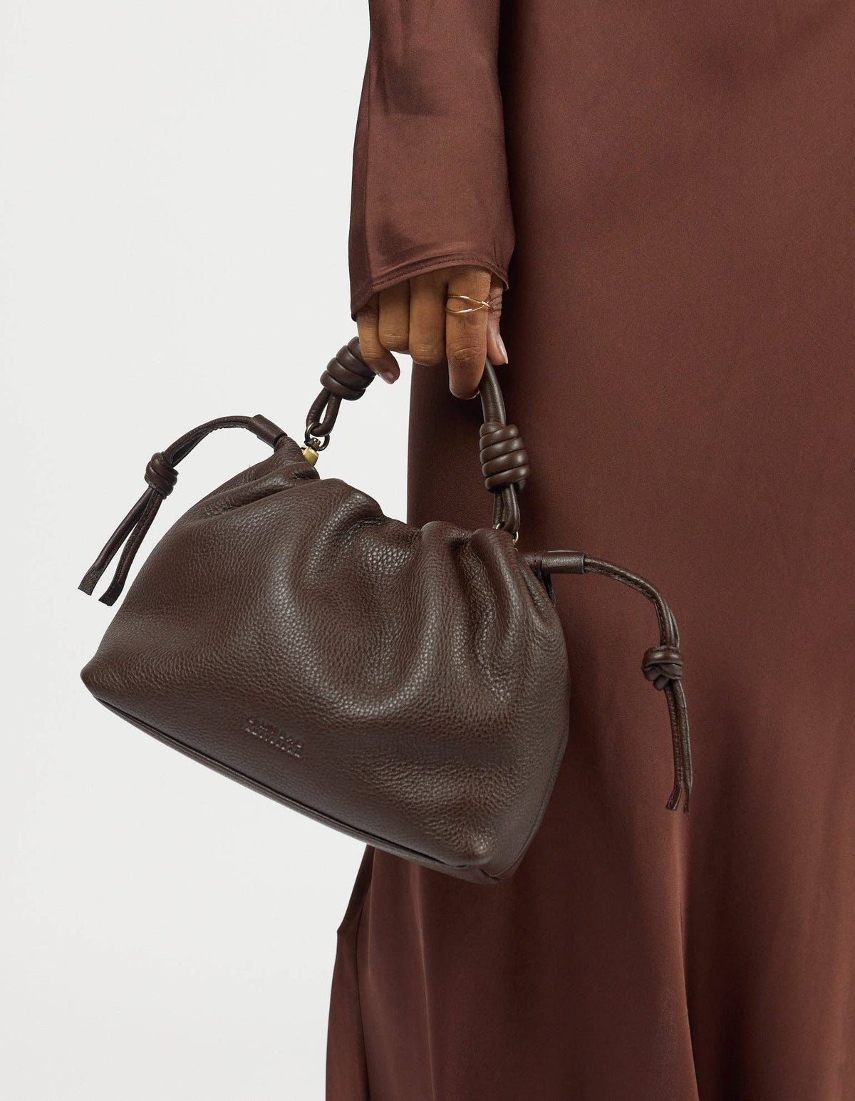 Kiki Mini - Chocolate Soft Grain Leather: Chocolate / Soft Grain Leather / Mini