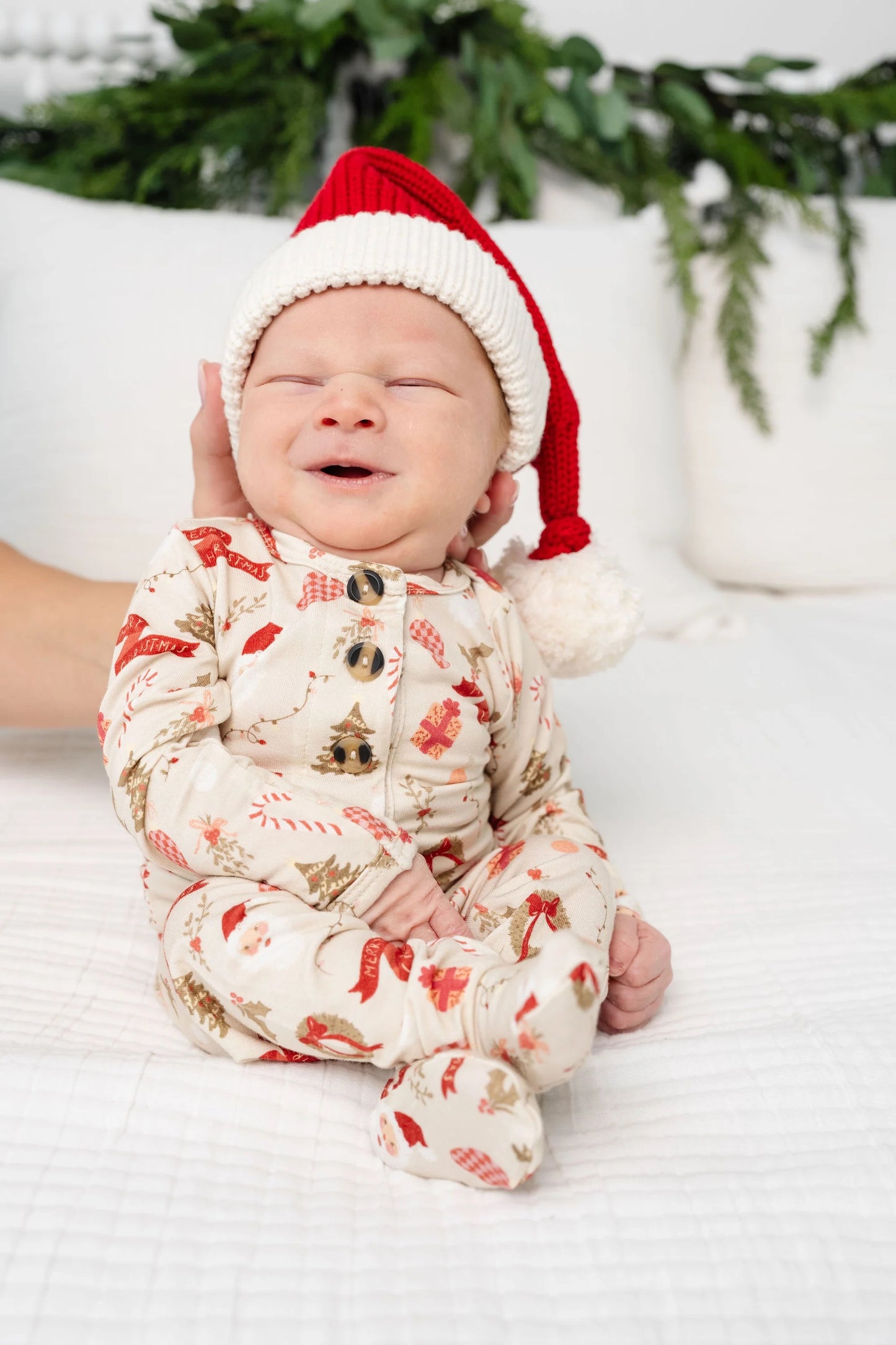 Top + Bottom Set | Mistletoe
