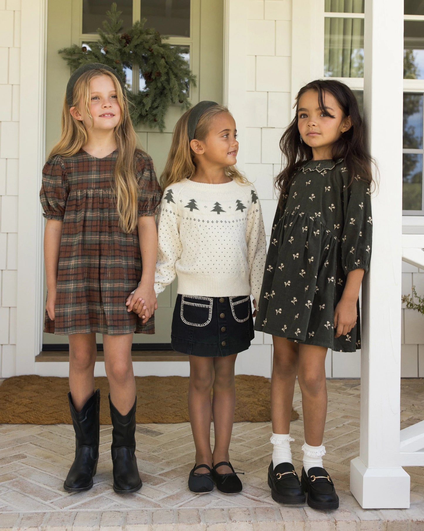 Jolene Dress | Holiday Plaid