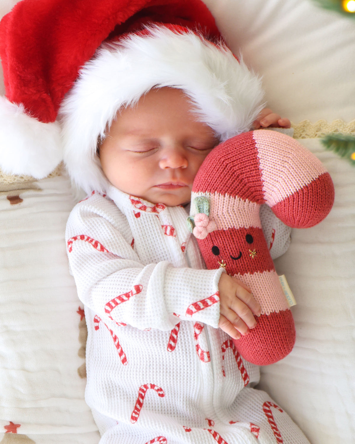 Baby Candy Cane | Blush Stripe