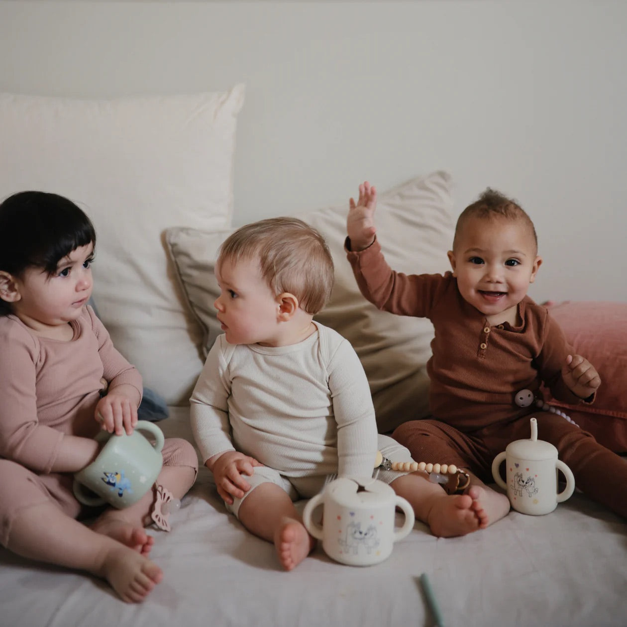 Silicone Snack Cup | Bluey Ivory
