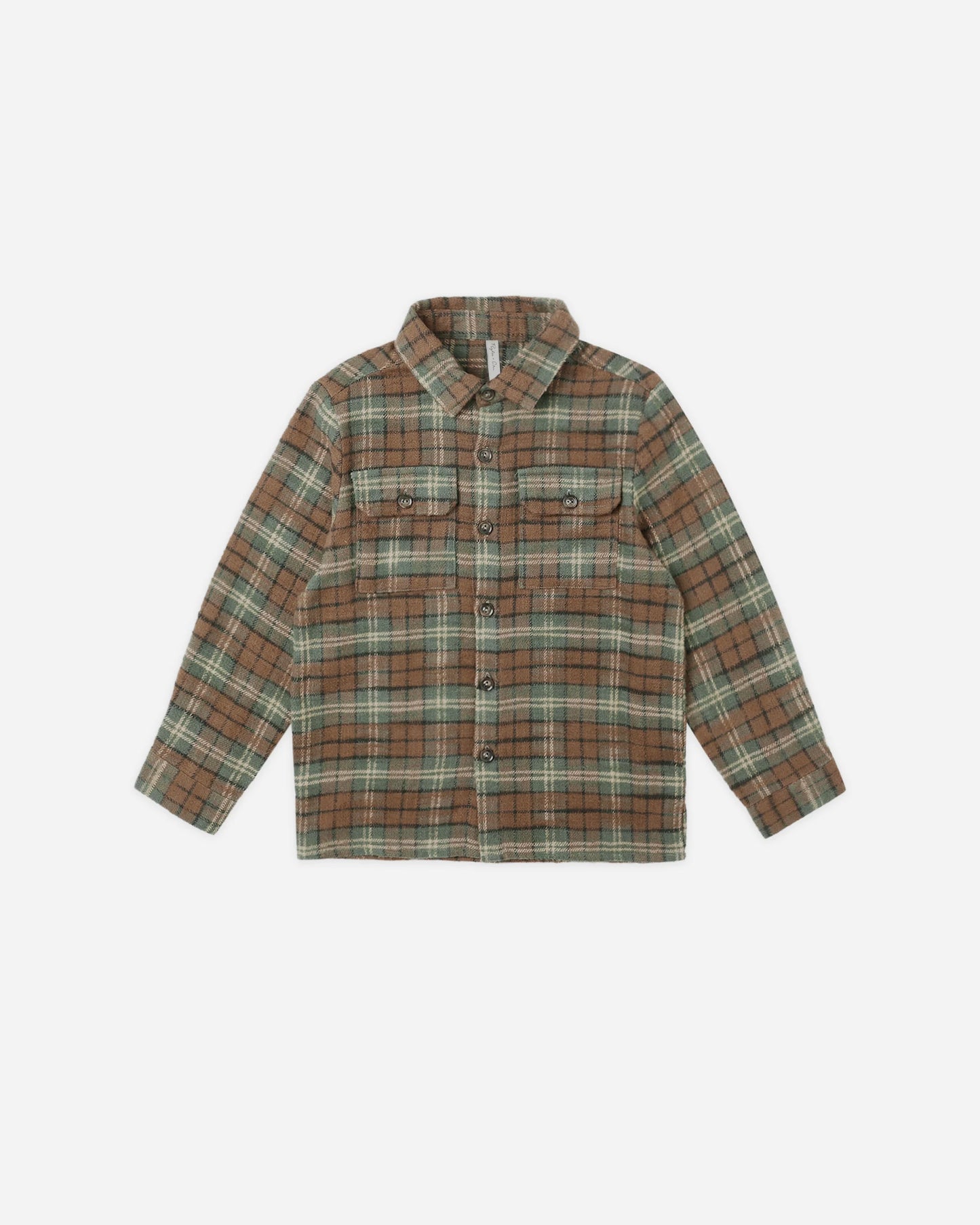 Pocketed Flannel Shirt | Holiday