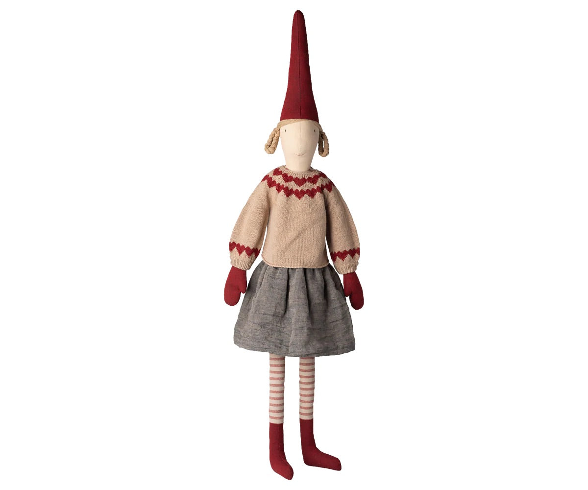 Girl Pixy Size 6 | Skirt and Knitted Sweater