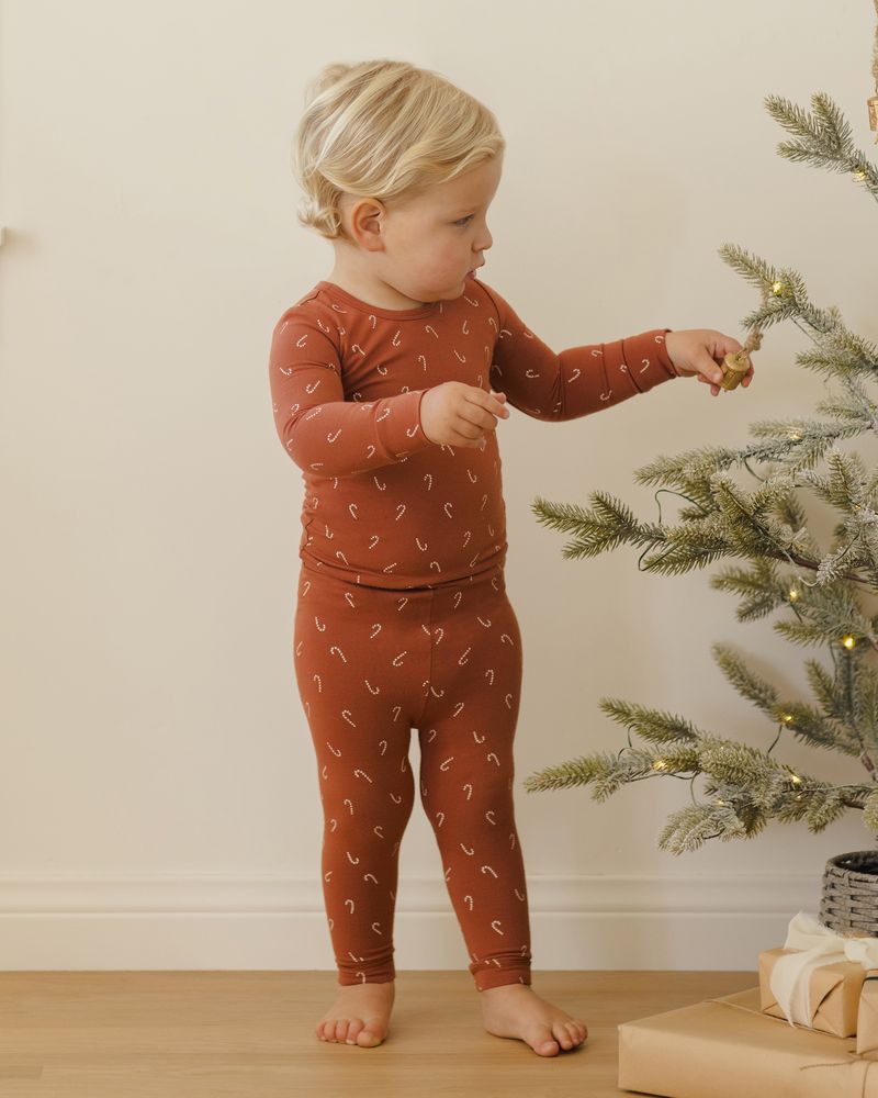 Bamboo Pajama Set | Candy Canes
