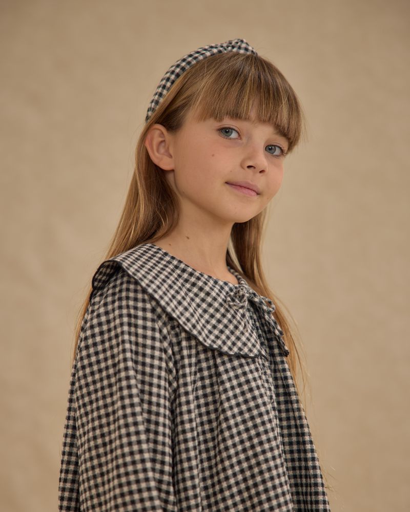 Mini Dress | Black Gingham