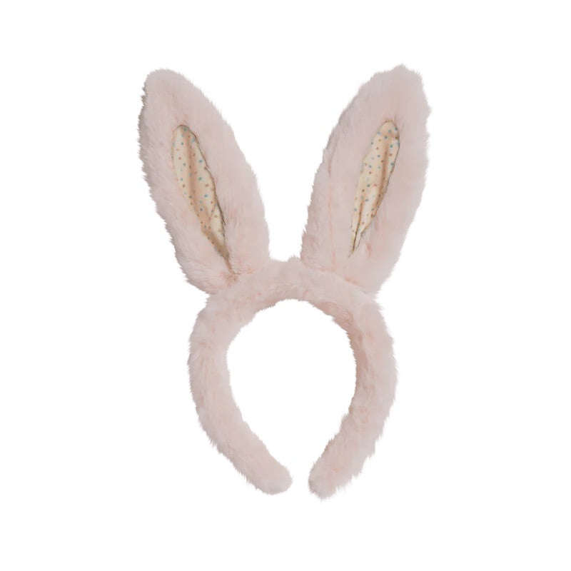 Fluffle Bunny Ear Headband I Pink