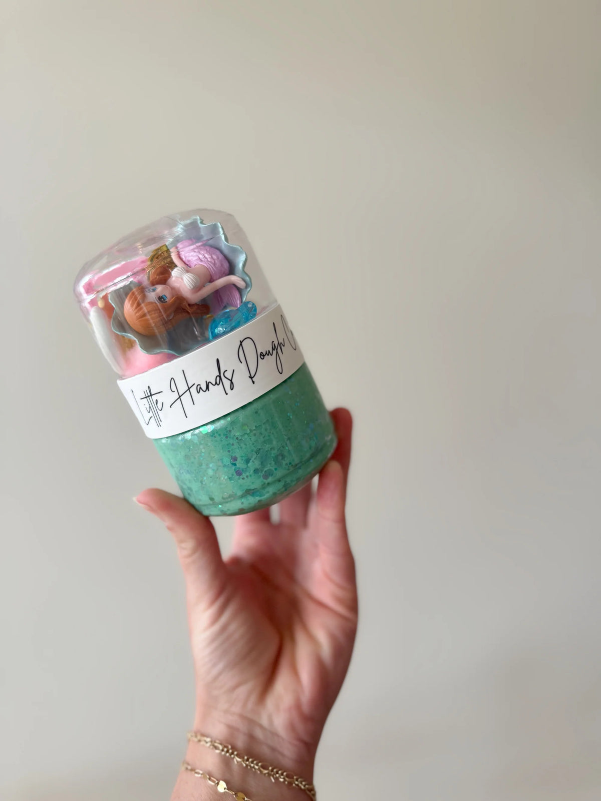 Playdough To-Go Jar | Mermaid