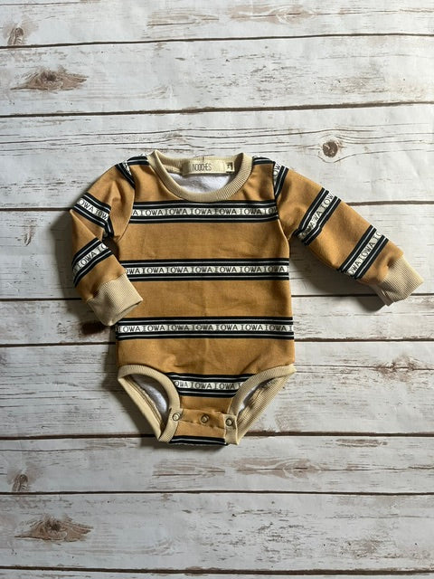 Vintage Stripe Bodysuit | Iowa