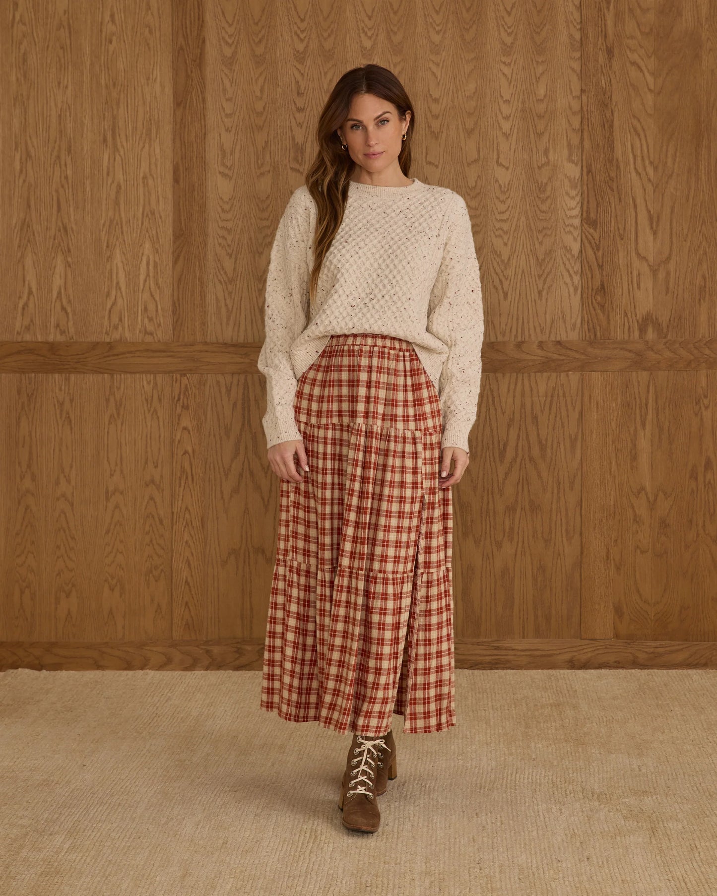 Carolina Sweater || Natural Speckled