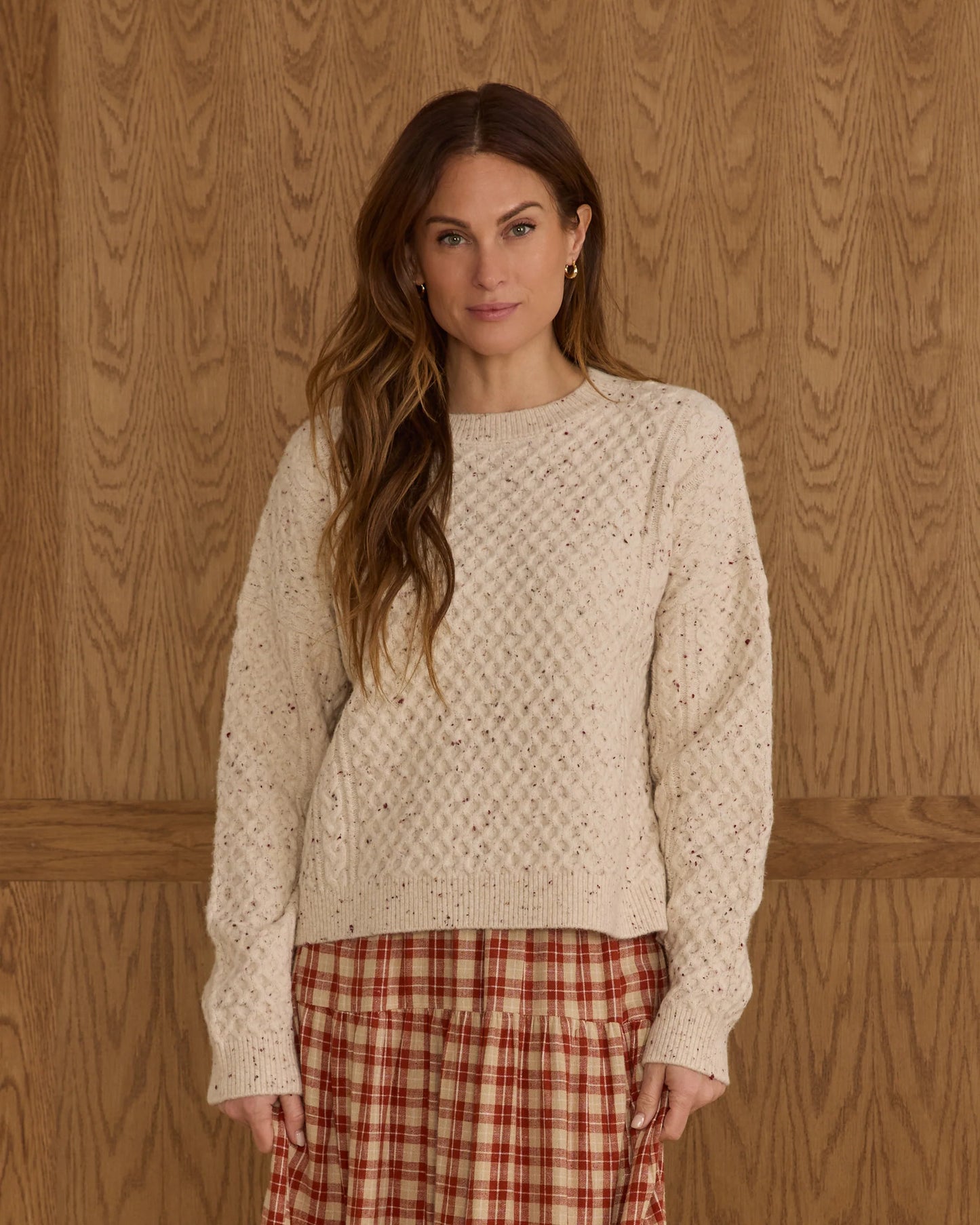Carolina Sweater || Natural Speckled