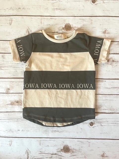 Rugby Stripe T I Iowa
