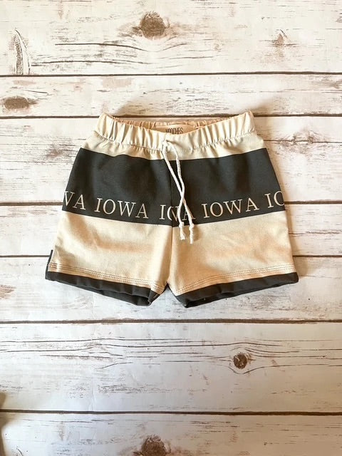 Rugby Stripe Shorts I Iowa