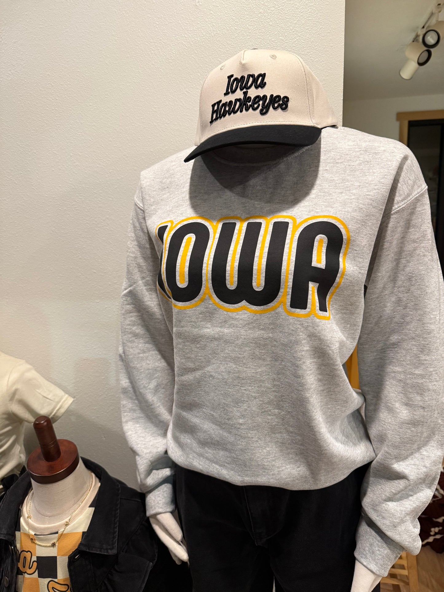 Adult Bubble Sweatshirt | Iowa