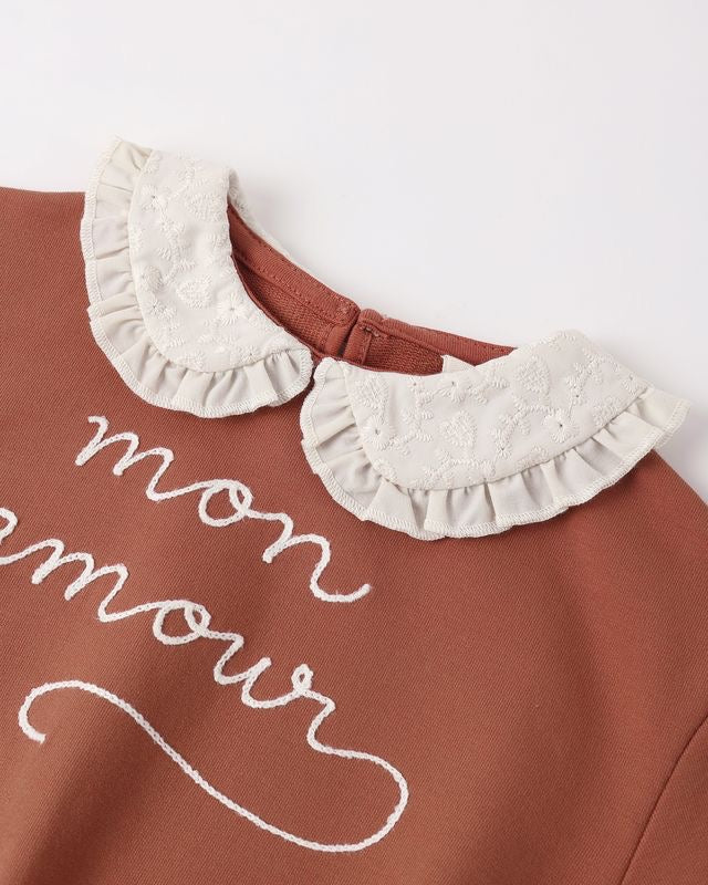 Collared Sweatshirt | Mon Amour