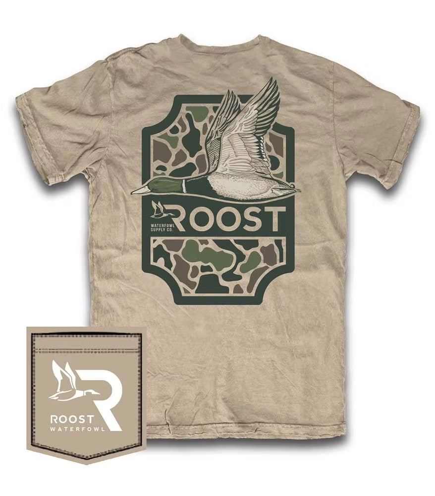 Roost T-Shirt | Camo Shield