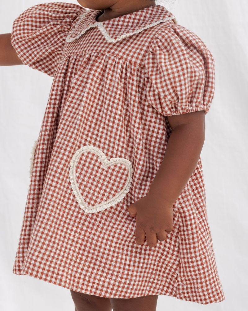 Coraline Dress | Red Gingham