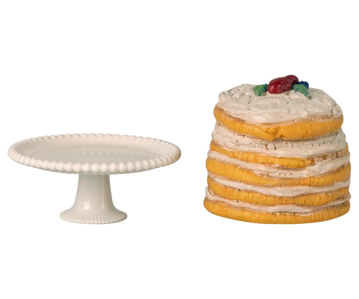 Mouse Party Cake and Cake Stand