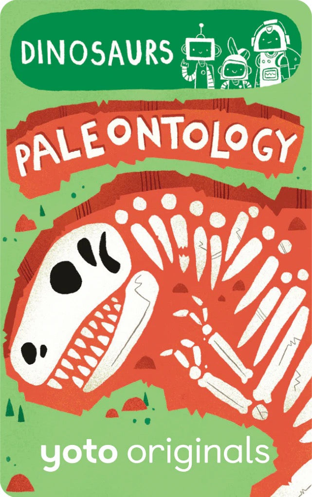 Yoto Card | BrainBots : Dinosaurs