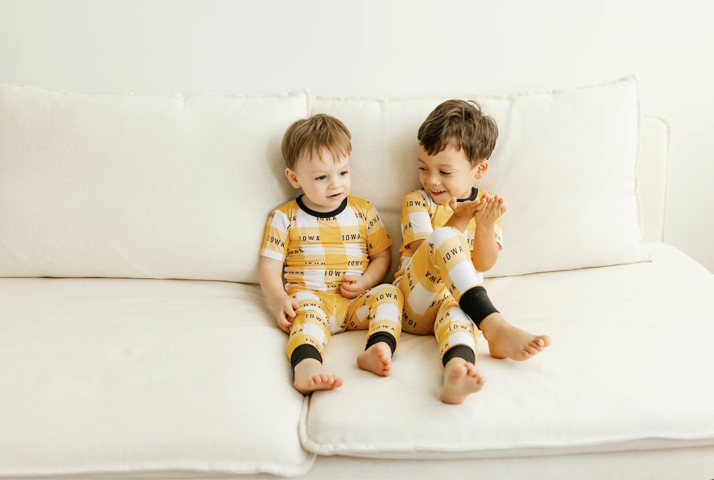 Two-Piece Jammie Set | Iowa Grid