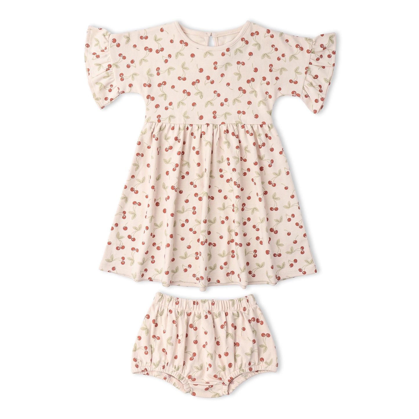 Organic Dolman Sleeve Dress | Cherry