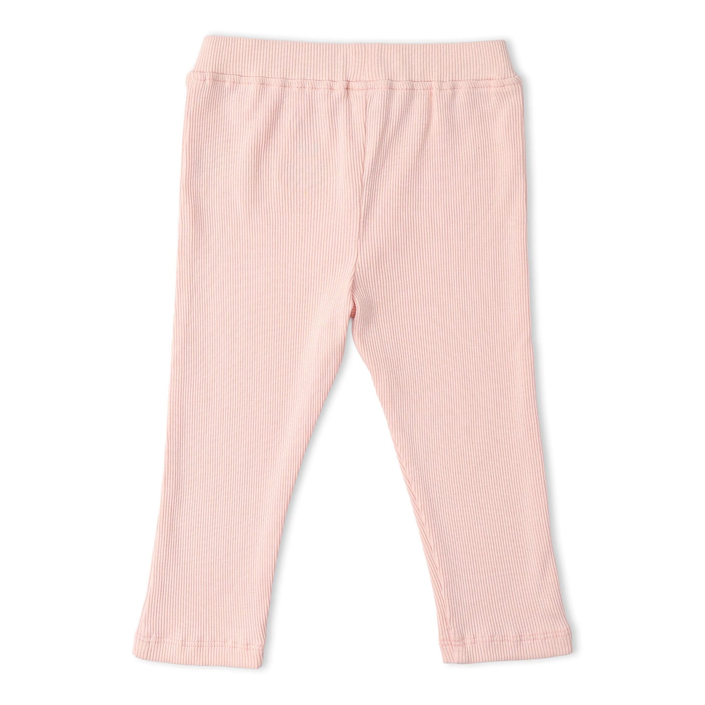Organcic Lace Collar Onesie & Tight Set | Blush