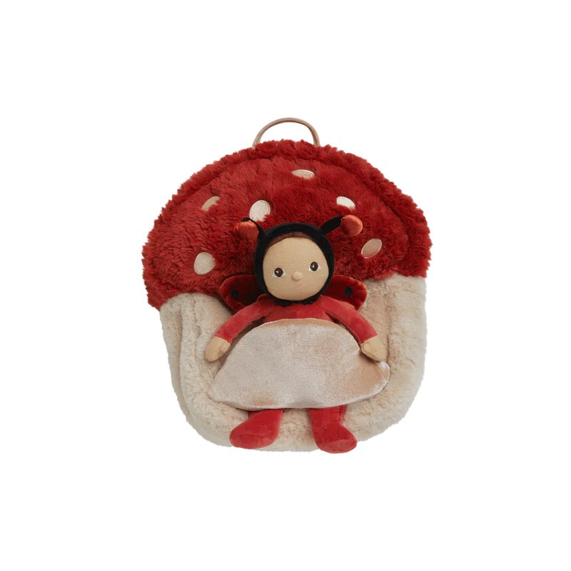 Hopalong Mushroom Backpack | Red